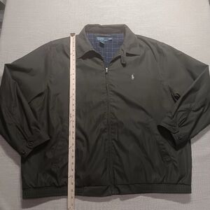 Late 90's/Y2K Polo Ralph Lauren golf coat, 2XLT, Dark Green, Great condition